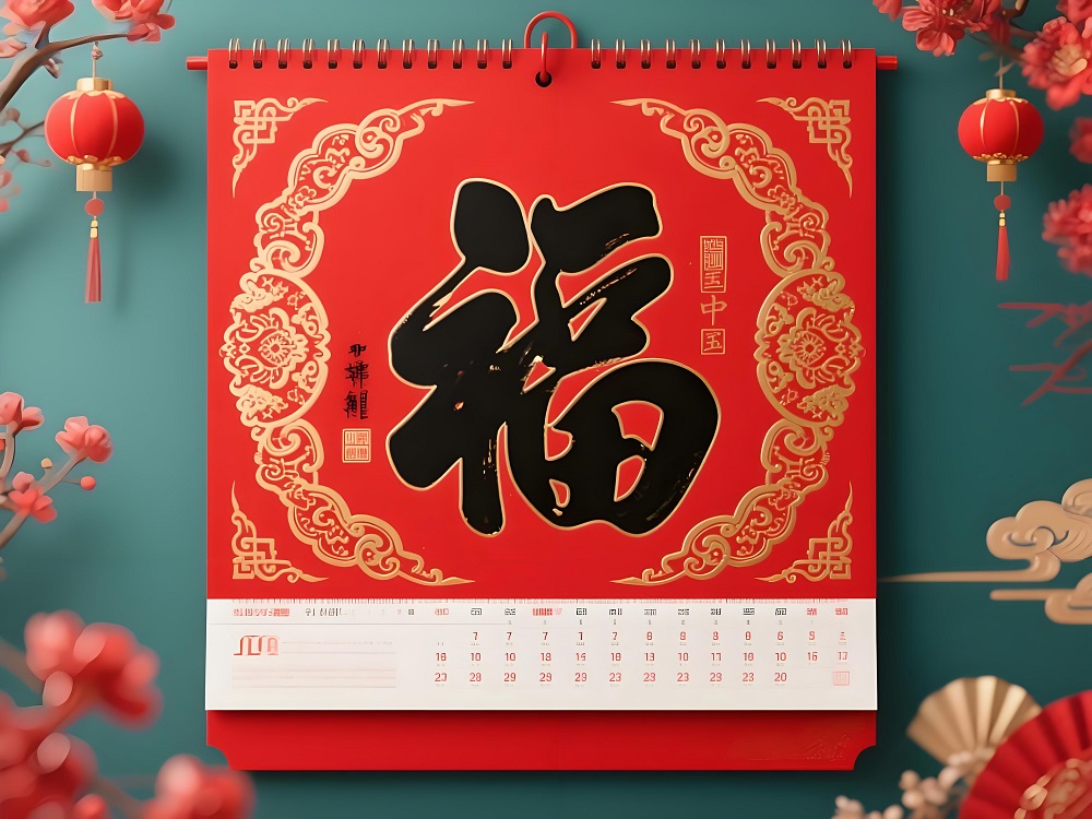 福字挂曆
